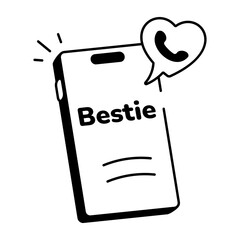 A sketchy style icon depicting sharing food
