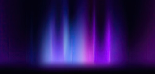 Vibrant, vertical light beams create a captivating, multicolored abstract scene.