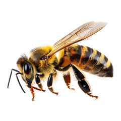 - bee png honeybee flying isolated PNG pollinator insect PNG bee macro shot PNG transparent background image 