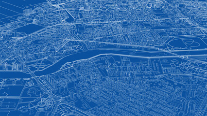 Detailed City Blueprint