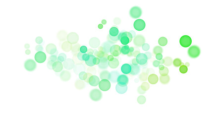 Abstract Colorful Bubble Bokeh Glow 