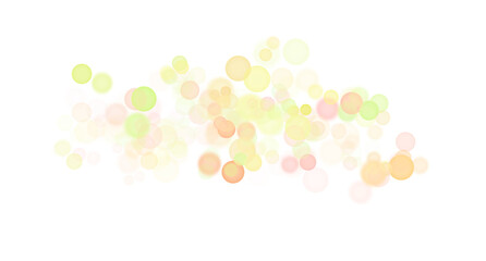 Radiant Circle Particle Bokeh Backdrop