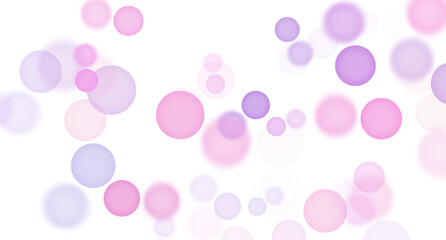 Magical Glow Circle Particle Bokeh