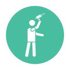 Mechanic Vector Icon which can easily modify or edit