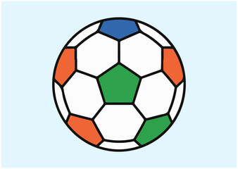 Obraz premium Soccer Football ball Icon, Soccer Football ball vector