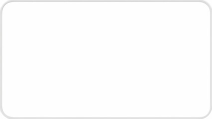 Obraz premium クリーンな白背景とライトグレー枠