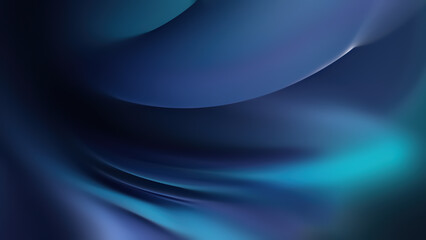 Deep Blue Abstract Background With Smooth Flowing Patterns