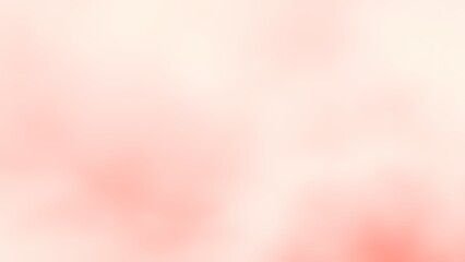 淡いコーラルピンクが溶け合う穏やかな抽象背景