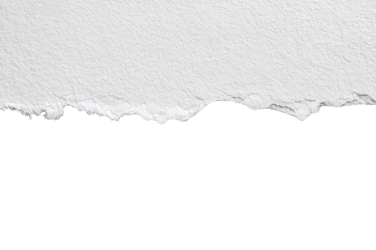 Ripped white paper edge against black background