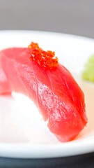 Tuna Sushi Close-up Restaurant