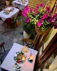 still life with flowers
