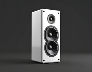Obraz premium White Speaker Studio Scene