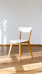 White Chair in Sunny Room (1)
