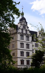 Historical Castle Wolfsburg in Spring, Lower Saxony