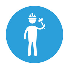 Architect Vector Icon which can easily modify or edit