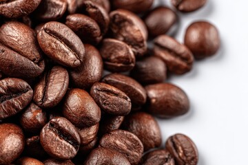 Obraz premium Roasting coffee beans