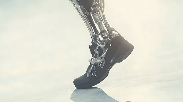 Advanced Robotic Prosthetic Leg in Motion