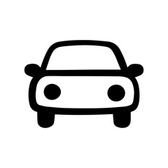 Car doodle vector icon