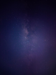 Stunning Milky Way Core in the Night Sky