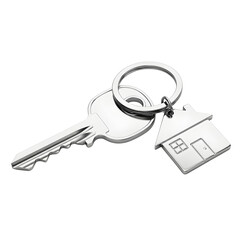 A keychai with a keychai attached to it - Transparent Background