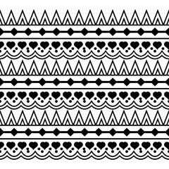 Seamless ethnic pattern in mint tints.Tribal seamless colorful geometric pattern.Ethnic vector texture.Traditional ornament.Embroidery texture with geometric ornament.Pattern for surface design.EPS10