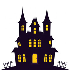 Fototapeta premium The house of bad demon