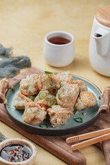 fried tapioca tofu