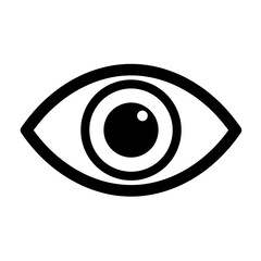 eye icon vector illustration