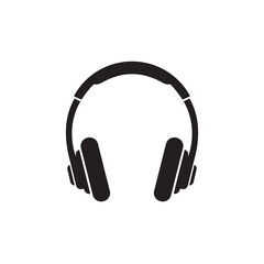 headphones on white background