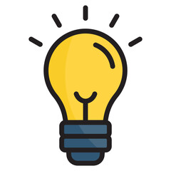 Light Bulb Idea Icon