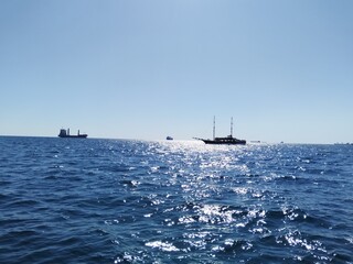 nature, sea, rocks, mountains, cape, summer