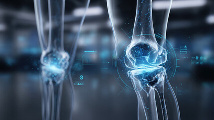 x ray of a human hand