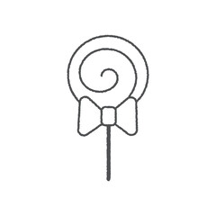 うずまきキャンディの手描き風アイコン【ハロウィン】