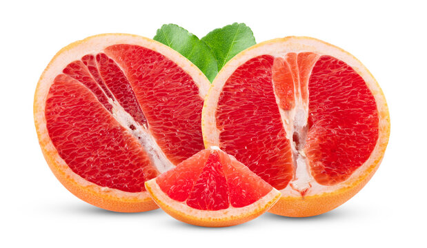 grapefruit isolated on transparent png (Image from camera)