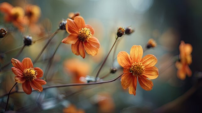 Tithonia in fall