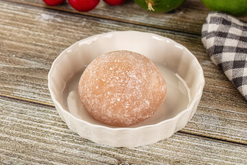 Japanese rice dessert mochi cake