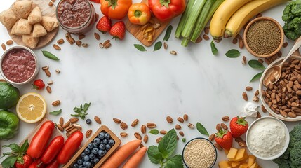 Vibrant Healthy Food and Wellness Photography.