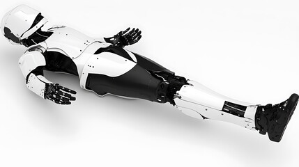 Humanoid Robot in Prone Position