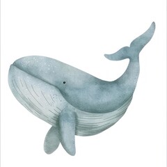 Fototapeta premium Whale art illustration animal.