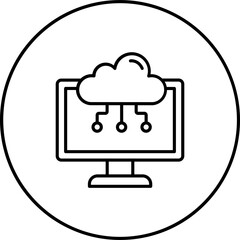 Cloud Computing Icon