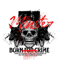 Streetwear t shirt design