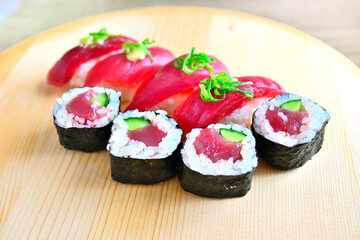寿司　マグロの握り寿司