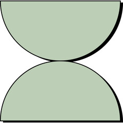 Neubrutalism Abstract Shape