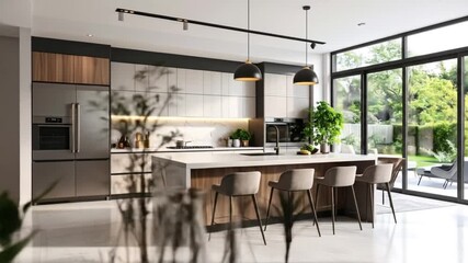 Modern kitchen interior design