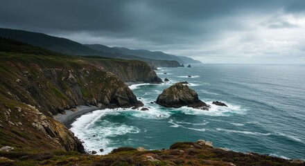 Fototapeta premium cliffs of moher ireland