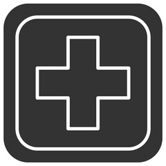 Fototapeta premium Medical Glyph Icon