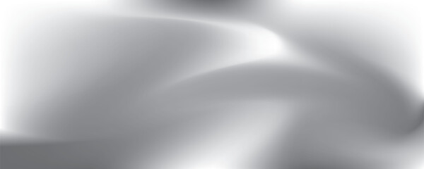 Abstract white and gray gradient background. Vector illustration.