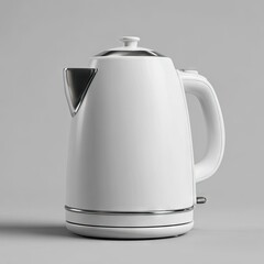 Fototapeta premium White electric kettle (10)