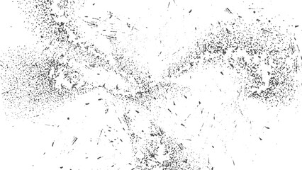 Fototapeta premium Monochrome Abstract Texture Background. Subtle Vector Splattered Overlay Illustration.