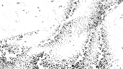 Obraz premium Vector Splattered Abstract Texture. Subtle Monochrome Background Overlay Illustration.